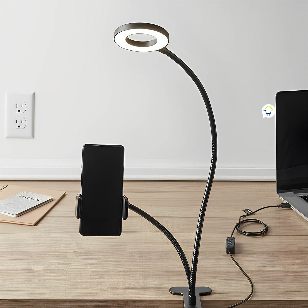 Miniatura 2 de Aro de Luz + Pinza + Soporte LO5-21